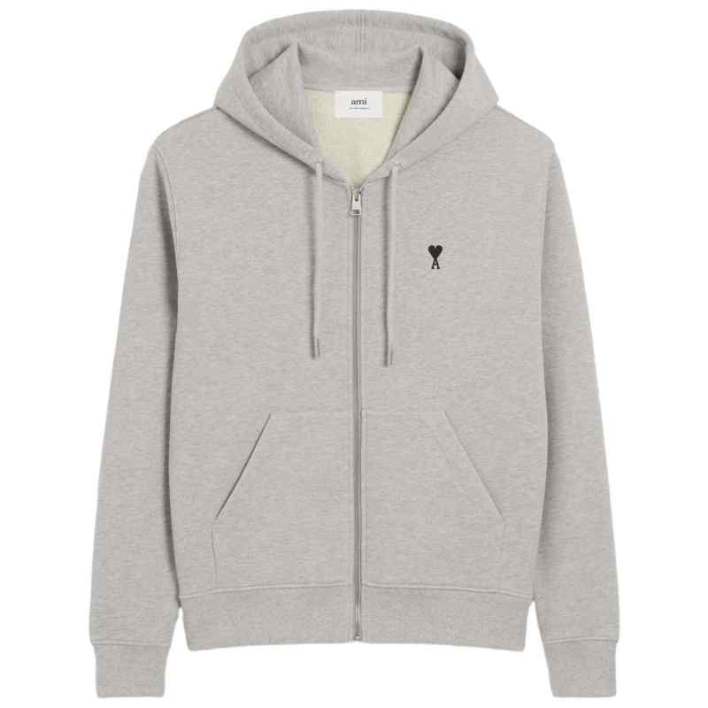 200018061-fw26-amiparis-hsw7657300951 Ami Paris Hoodie GREY