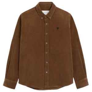 Ami Paris Shirts BROWN