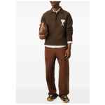AMI PARIS T-shirts and Polos BROWN