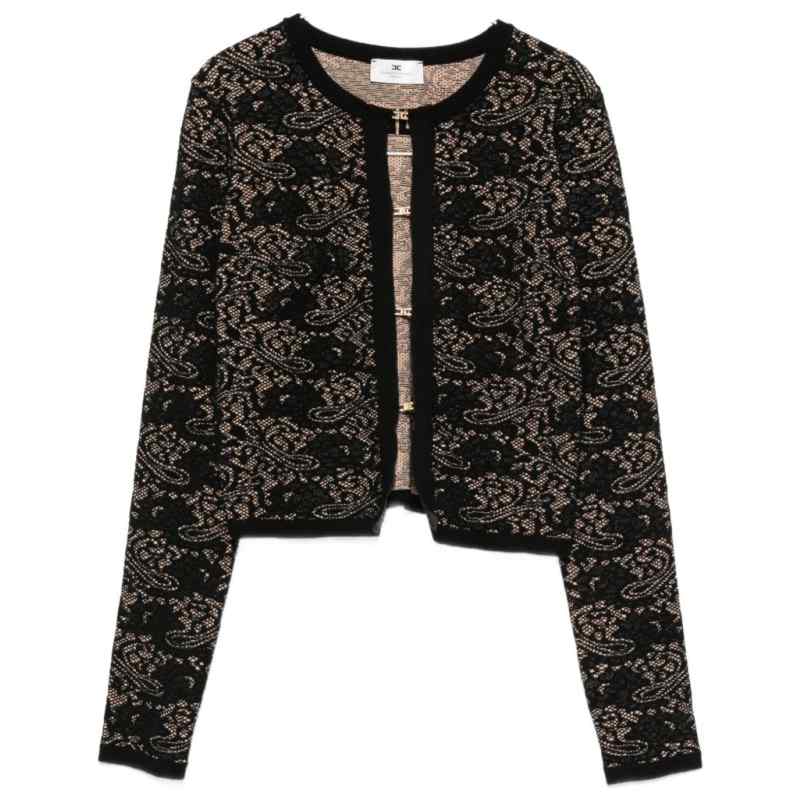 Elisabetta Franchi Sweaters BLACK