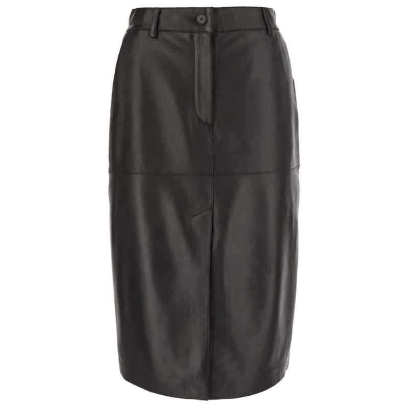 200018359-fw26-paroshpre-d621677smaciock26w086 Parosh Skirts BROWN