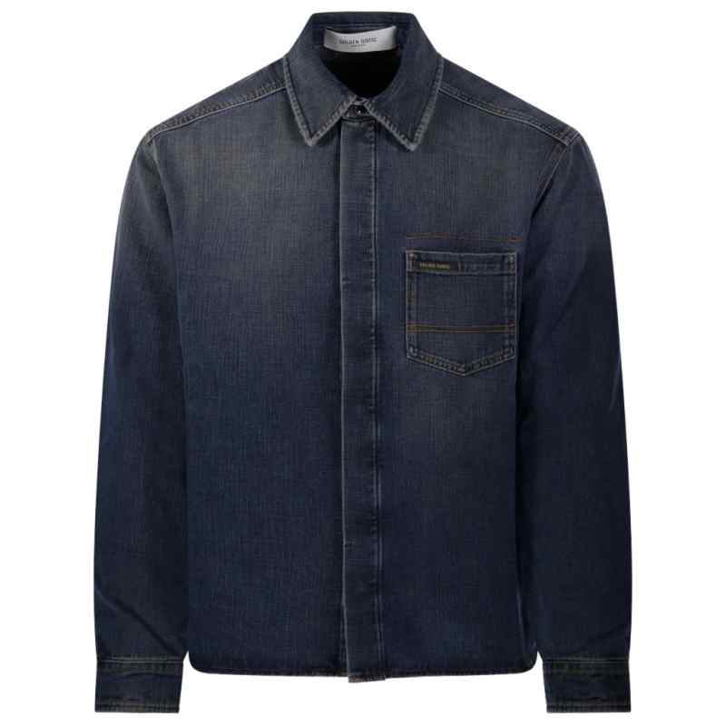 GOLDEN GOOSE Shirts NAVY
