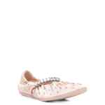 JIMMY CHOO Flat shoes POWDER