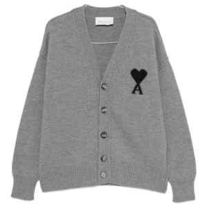 AMI PARIS Sweaters GREY