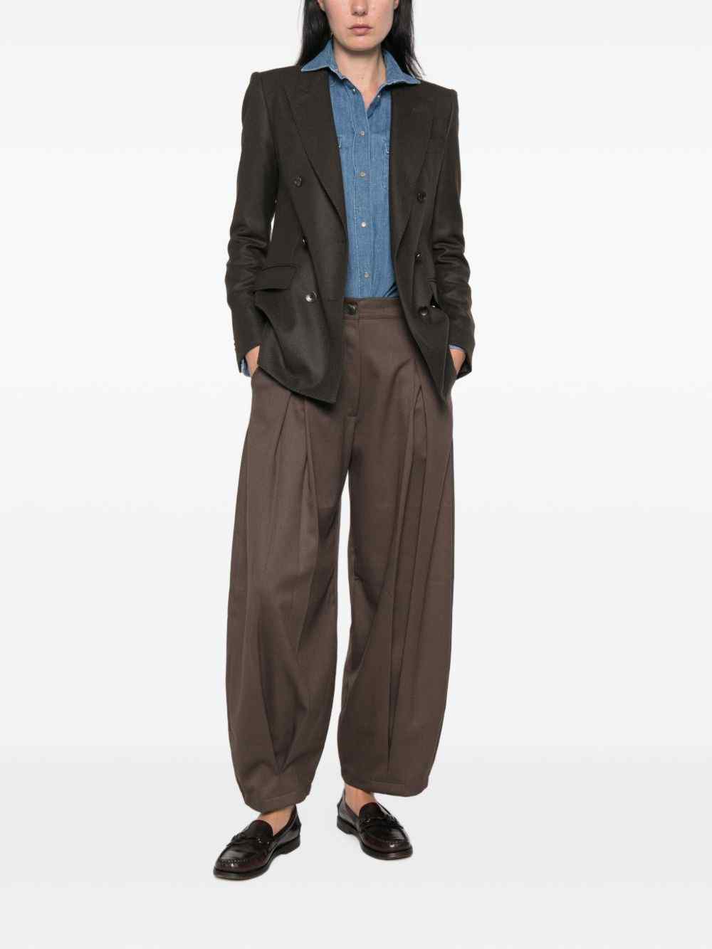 TAGLIATORE Jackets BROWN