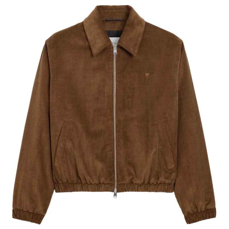 200023671-fw26-amiparis-hjk830co00892221 AMI PARIS Coats BROWN