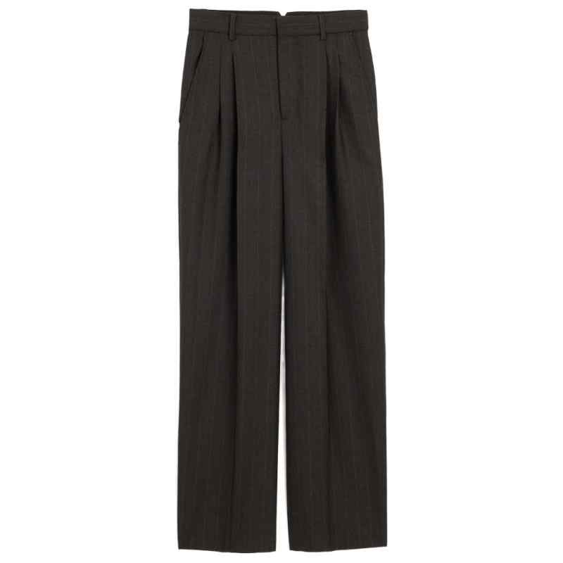 200023682-fw26-amiparis-ftr858wv0223a228 AMI PARIS Trousers DARK GREY