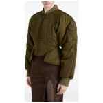 Balmain Coats KAKI