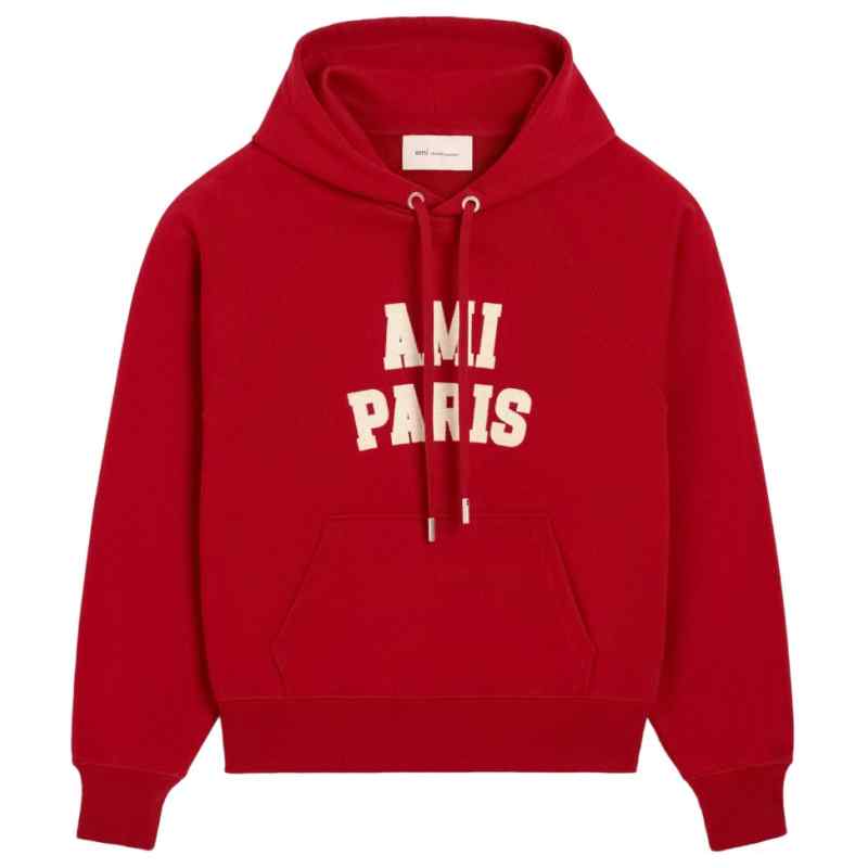 200023804-fw26-amiparis-usw803je0273a202 AMI PARIS Sweaters RED