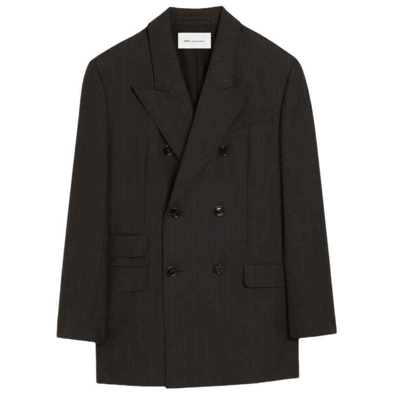 200024397-fw26-amiparis-fbv776wv0223a228 AMI PARIS Jackets DARK GREY