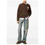 AMI PARIS Sweaters BROWN