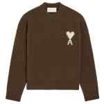 AMI PARIS Sweaters BROWN