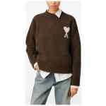 AMI PARIS Sweaters BROWN