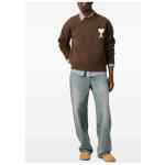 AMI PARIS Sweaters BROWN