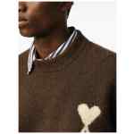 AMI PARIS Sweaters BROWN