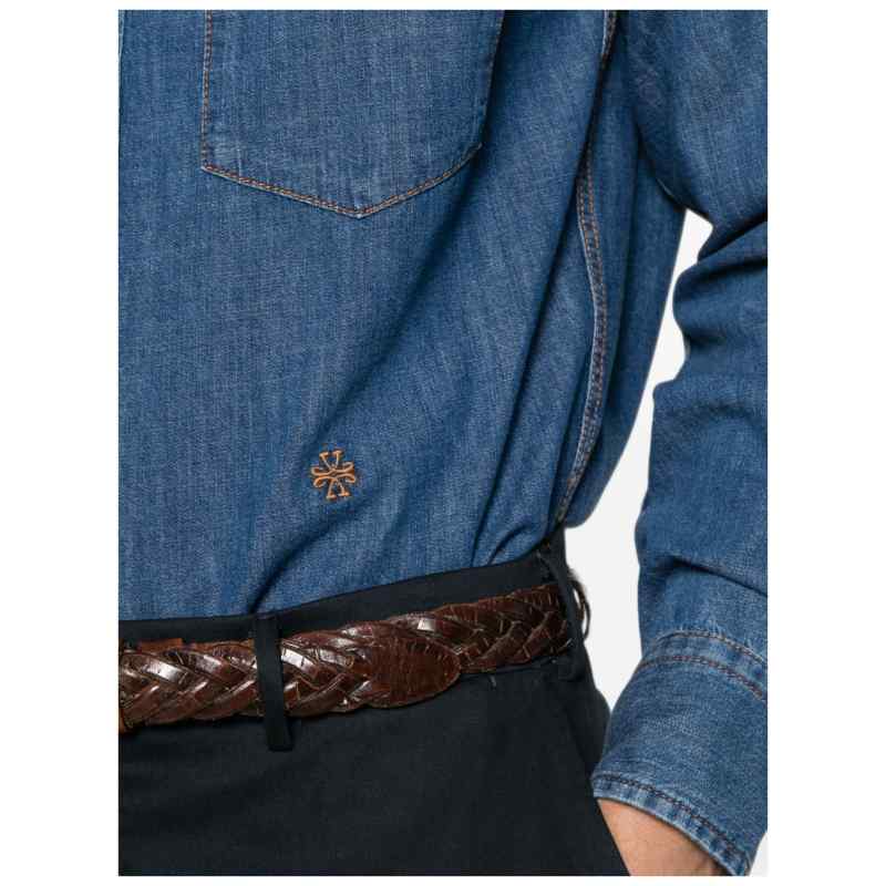 JACOB COHEN Shirts NAVY