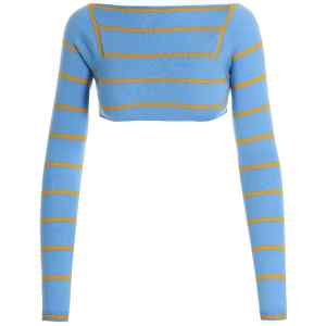 Emilio Pucci Cut-out Cropped Sweater
