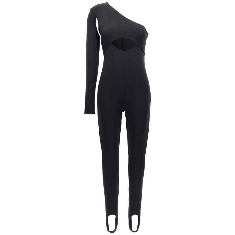 20230503020212471_E54-david_20koma-SS23DK33JSABLACK_1_M1 David Koma Scuba Cut Out One-length Bodysuit