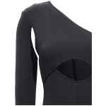 David Koma Scuba Cut Out One-length Bodysuit