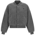 Polo Ralph Lauren Padded Knit Braided Bomber Jacket