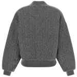 Polo Ralph Lauren Padded Knit Braided Bomber Jacket