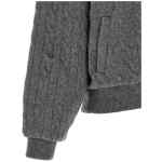 Polo Ralph Lauren Padded Knit Braided Bomber Jacket