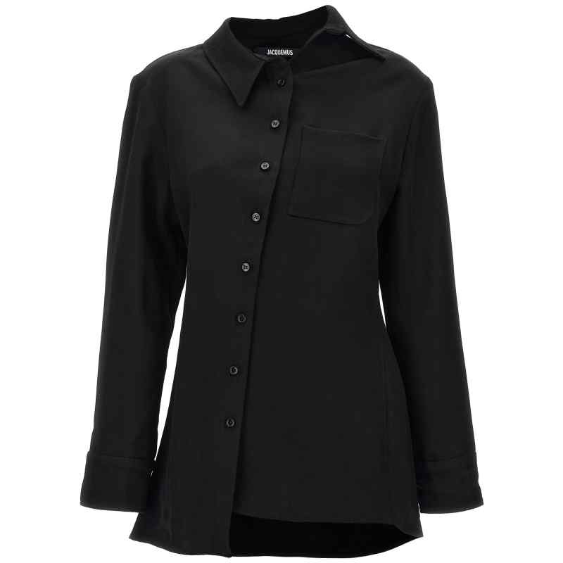 24E241SH0621544BLACK_01_M_2024-02-20T08-41-44.669Z-1 Jacquemus La Chemise Pablo Shirt