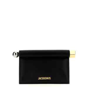 Jacquemus La Petite Pochette Rond Carré Clutch