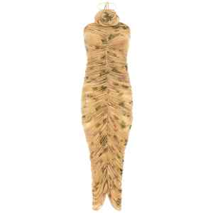 Magda Butrym Dress37 Dress With 3d Floral Detail