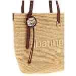 Paco Rabanne Natural Raffia Tote Bag Shopping Bag