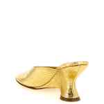 Dries Van Noten Curved Wedge Mules