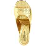 Dries Van Noten Curved Wedge Mules