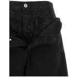 The Attico Crystal Insert Jeans