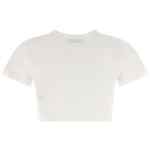 The Attico Bustier Crop T-shirt