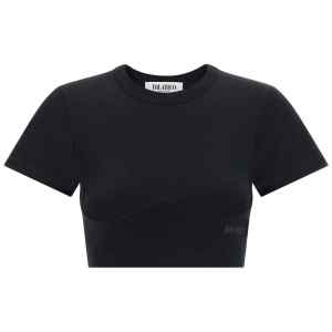 The Attico Bustier Crop T-shirt