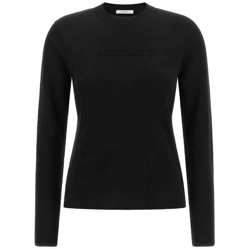 2621366082600003_01_M_2026-08-27T08-12-01.389Z Max Mara Manto Sweater With Embossed Logo