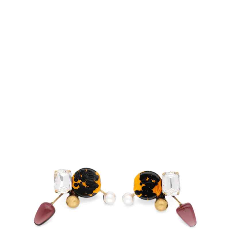 2621382370049980_01_M_2026-07-08T11-08-37.05Z-1 Dries Van Noten Hand-painted Earrings