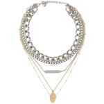 Paco Rabanne Collier 5 Rangs Necklace