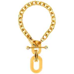Paco Rabanne Oversized Mesh Necklace