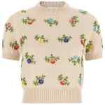 Paco Rabanne Sweater With Beads Embroidery