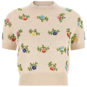 Paco Rabanne Sweater With Beads Embroidery