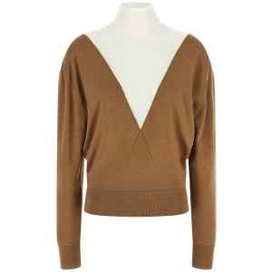 Paco Rabanne Sweater With Perforated Intarsia