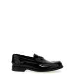 Prada Logo Patent Leather Loafer