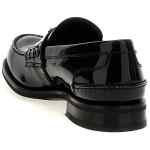 Prada Logo Patent Leather Loafer