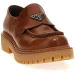 Prada Double Chocolate Loafers