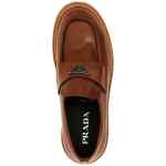 Prada Double Chocolate Loafers