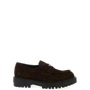 Prada Double Chocolate Loafers
