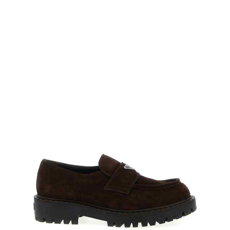 2DE151FG001103F0003_01_M_2025-08-18T09-40-36.868Z Prada Double Chocolate Loafers