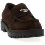 Prada Double Chocolate Loafers
