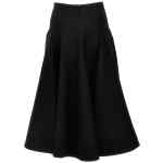 Valentino Garavani Solid Crepe Couture Valentino Skirt